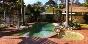 Pool at Shady Gully Caravan Park