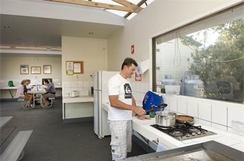Phillip Island Caravan Park BIG4 kitchen