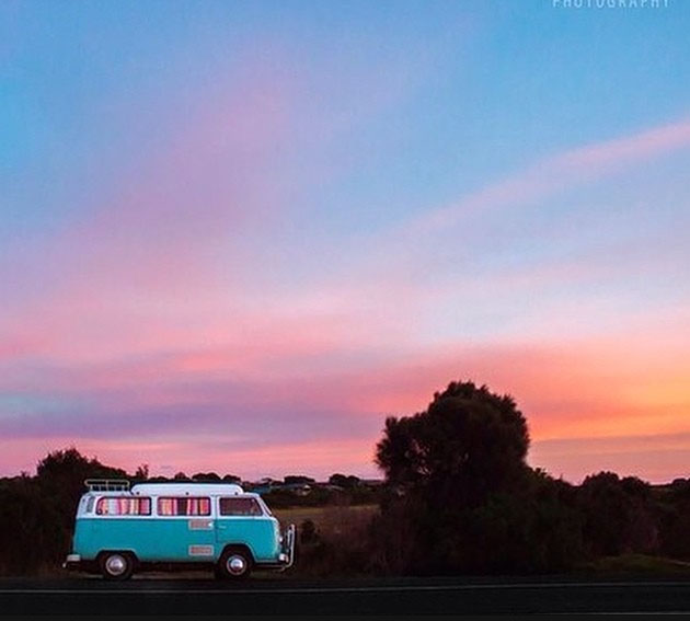 The van life. Phillip Island, Victoria, Australia. Photo: Chloe Smith Photography
