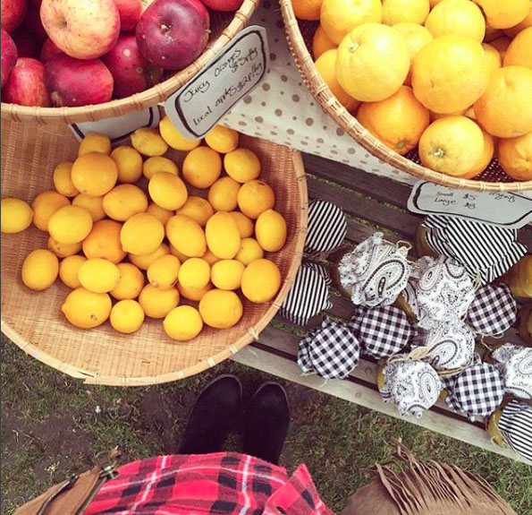 Somer's winter market. Mornington Peninsula, Victoria, Australia. Photo: RebeccaWinther