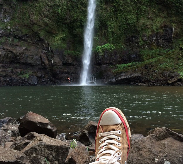 Nandroya Falls bottom tier, Wooroonooran National Park, Queensland, Australia. Photo: Space_Zombie