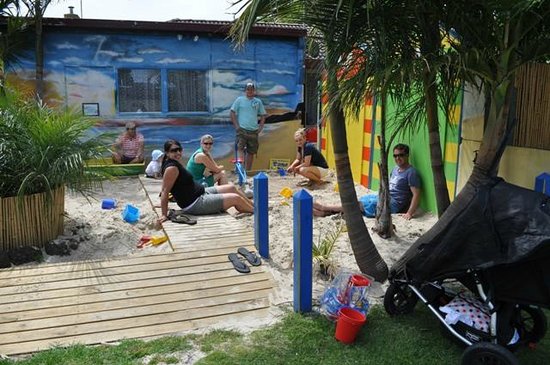 Sand pit at Kangerong Big 4 Holiday Park