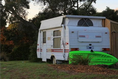 Stringer Camp Ground, Mornington Peninsula. Photo: Whitecliffs.com.au