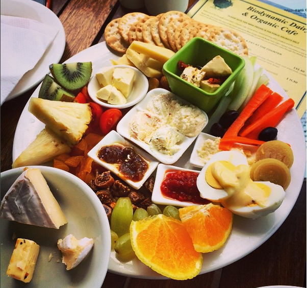 Sampling the delights of Mungalli Creek Dairy. Queensland, Australia. Photo: TiffyTins