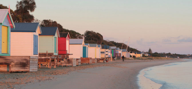 The foreshore near Tyrone Camp Ground, Mornington Peninsula. Photo: Whitecliffs.com.au