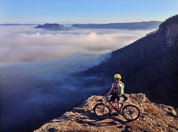 Mountain biking the Blue Mountains, Australia. Photo: FootlooseFotography