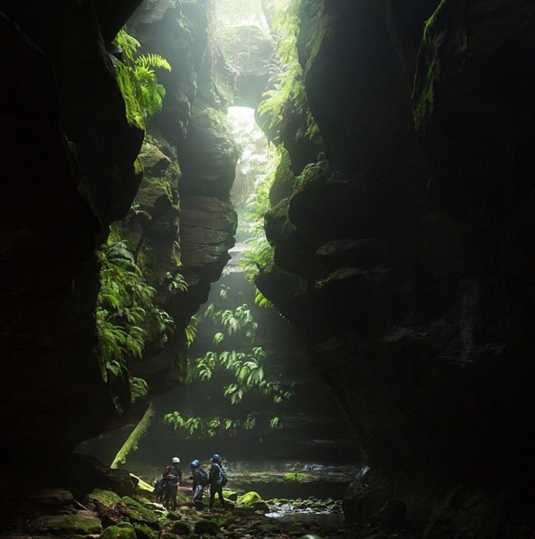 Gorge, Blue Mountains, Australia. Photo: WeHaveAVisual