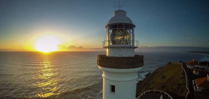 Byron-lighthouse-at-sunset-snapair