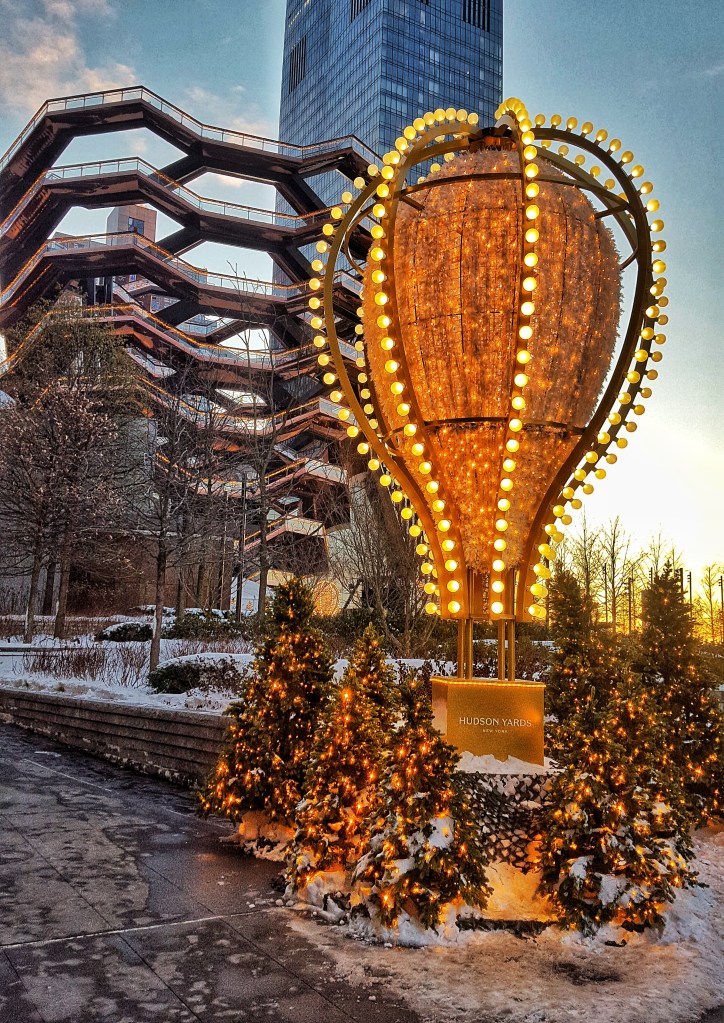 New York Christmas at Hudson Yards